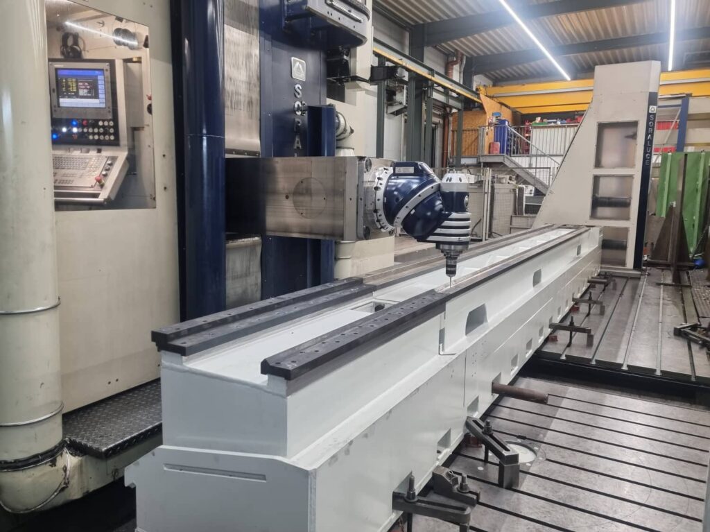 07 - Maschinenbett mit Verlängerung - Überholung Geminis